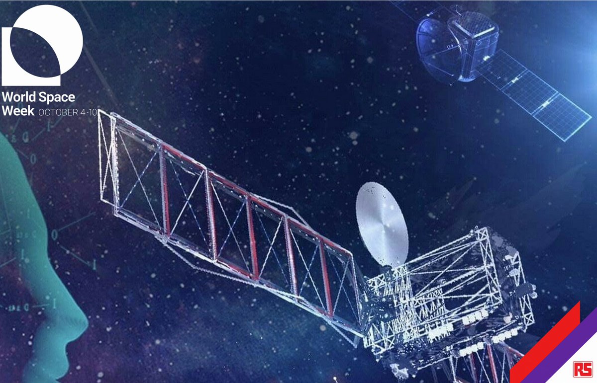RSOnlineSA's tweet photo. World Space Week is here! This year World Space Week is dedicated to satellites and their broad benefits under the theme “Satellites improve life”. For more information and participation click here: https://t.co/wCgkvCWoJr #rscomponentssa #nasa #worldspaceweek #space https://t.co/X56r0in7VM