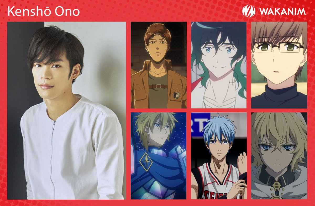 Wakanim No Twitter L Attaque Des Titans The Gymnastics Samurai Charlotte Bofuri Vous Avez Beaucoup Entendu Sa Voix Sur Wakanim Joyeux Anniversaire A Kensho Ono T Co 4g0cn4eeup