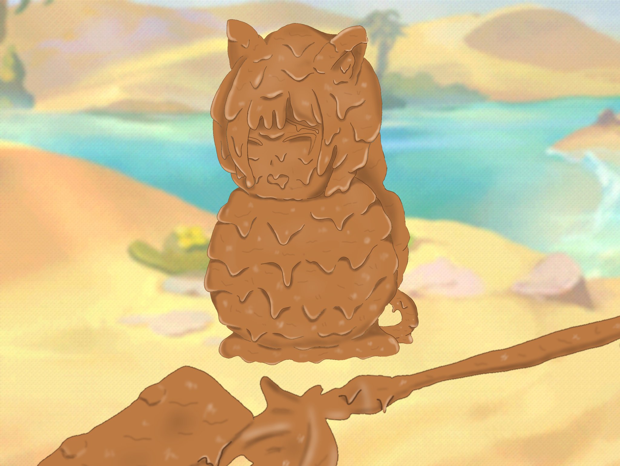 Twitter 上的 真紅 泥の日イラスト 泥の魔物に襲われ泥人形に変えられてしまった ャルちゃん そのまま砂漠に放置され続けた結果 泥 の身体は芯まで乾燥してしまいカチカチの泥団子へ ちゃんと本人に見えるかかなり怪しい 泥の日 T Co I5rqdrqwmw Twitter 上的 真紅 泥の日イラスト 泥の魔物に襲われ泥人形に変えられてしまった ャルちゃん そのまま砂漠に放置され続けた結果 泥 の身体は芯まで乾燥してしまいカチカチの泥団子へ ちゃんと本人に見えるかかなり怪しい 泥の日 T Co I5rqdrqwmw