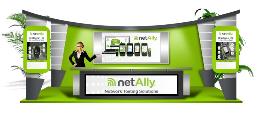 Rogerk56's tweet photo. The booth is ready and the #NetAlly team are waiting! Register now and visit us at the Anixter Virtual Engagement Centre Oct 7-8 https://t.co/h3YHrmSC7g #Anixter #networking #wireless https://t.co/uRAWMcxrqI