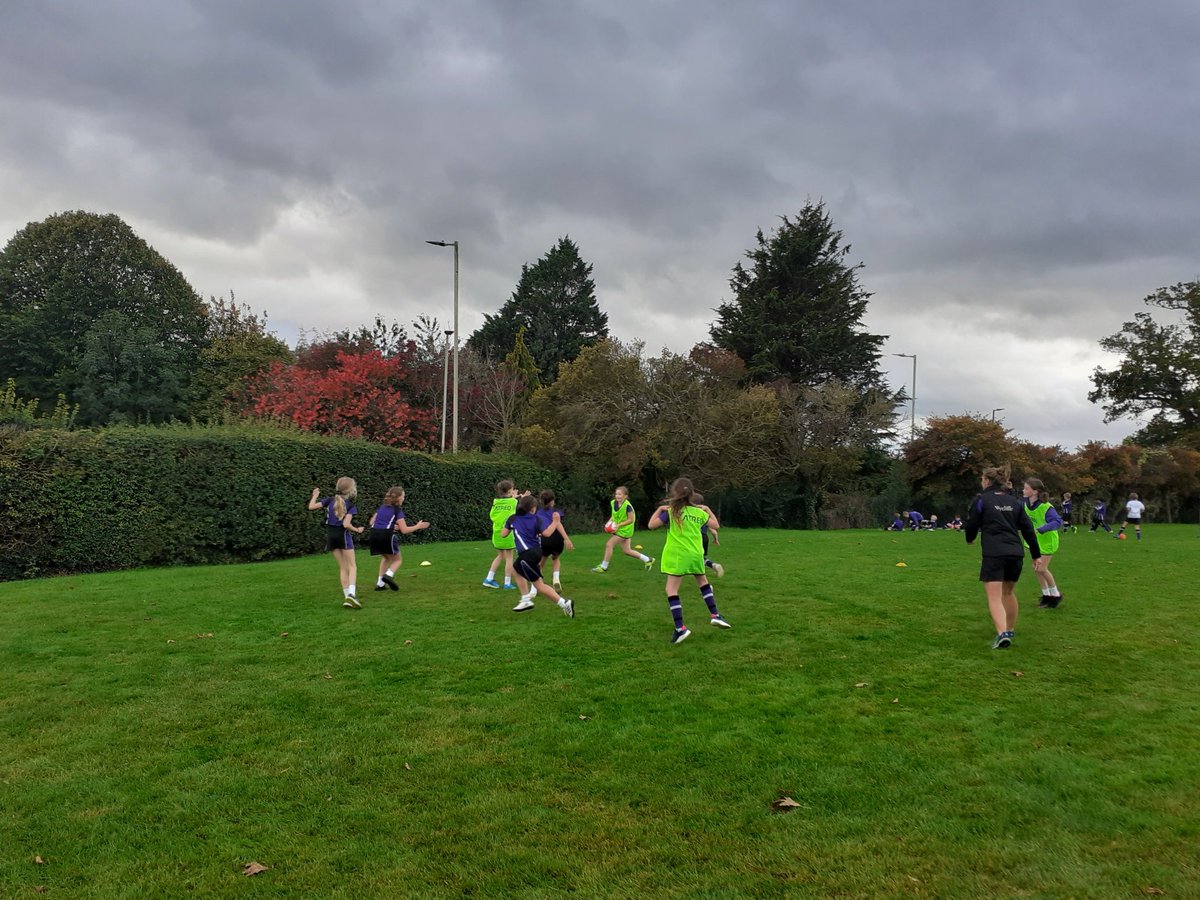 WCprepsport's tweet photo. Girls Rugby in our Sport for Life programme for the u10s this afternoon 🏉💜 #Variety #Developtheindividual #WycliffeSport https://t.co/aYnxtEygyk