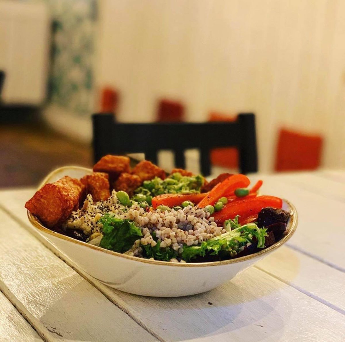 Enjoy 50% off food when you dine with us Monday-Wednesday between 4pm and 8pm. We’ve got a great range of vegan, veggie and gluten free dishes available so there’s something for everyone!
Book a table at into-thewoods.co.uk