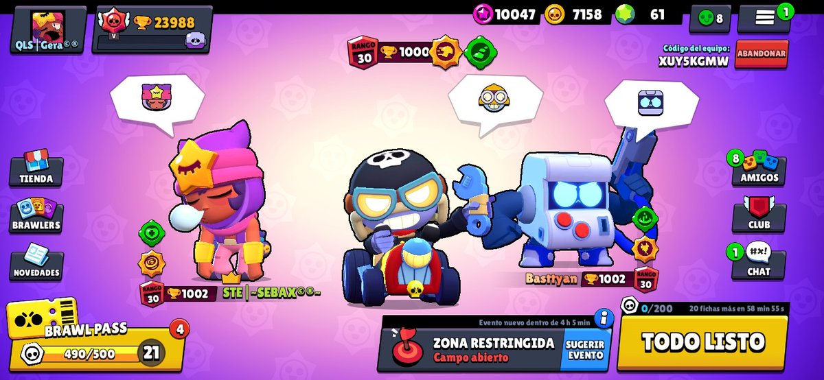 Unos cuantos más 😴
<a href="/OskillarBS21/">Makarena</a> <a href="/BasttyanBS/">Basttyan</a> <a href="/JekarYou/">@Jekar🍃🐻</a> #sebax