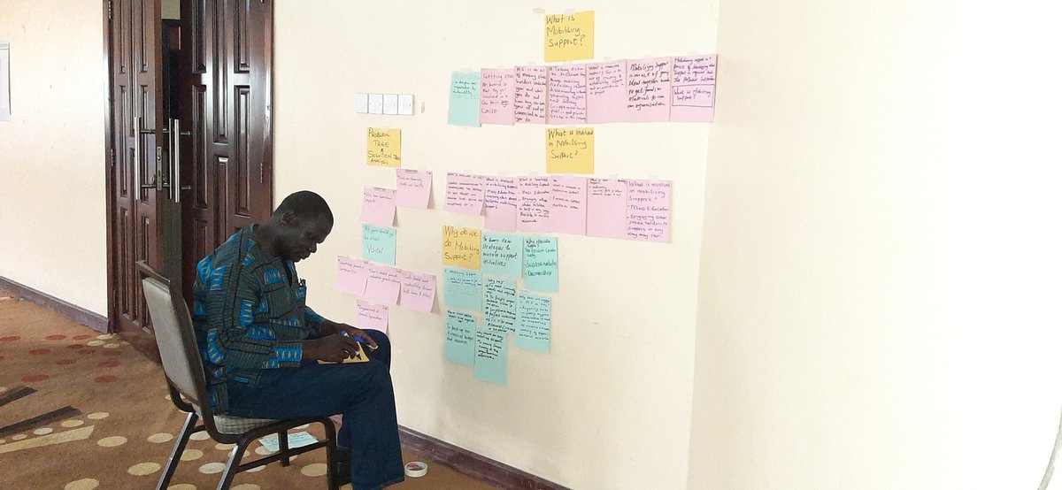 ninyesigar's tweet photo. We will be camping at Royal Suites Bugolobi for this whole week as we take our regional partners thru the course on Mobilising Support(MS).MS seeks for more systematic and lasting solutions to community's problems, a shift from needs based to rights based approaches #CSOHealth https://t.co/KX707La10Z