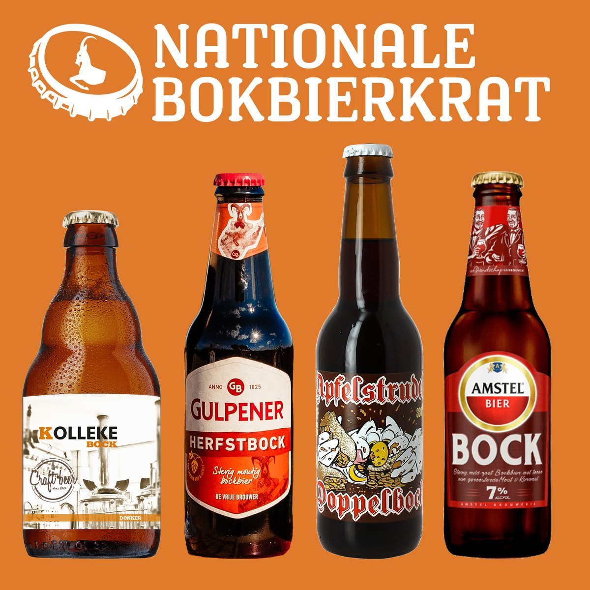 Bokbierdag's tweet photo. Speciaal kratnummer hebben?

De veiling van de speciale bokbierkratten is in volle gang!

Krat 007, 010 voor de echte Feyenoord-fan of 020 voor de echte Ajacied? Je kunt nu al een krat bemachtigen vanaf 50 Euro!

https://t.co/aeANxRq9F6 https://t.co/RXUErYBBHW
