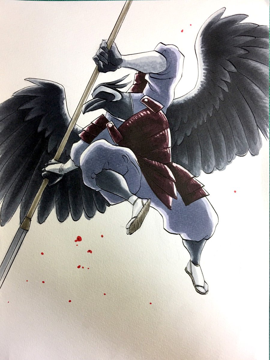 そうかみんなうしおととらも好きか よしじゃあ西と東の烏天狗のことも思い出してあげ 無月みつるの漫画