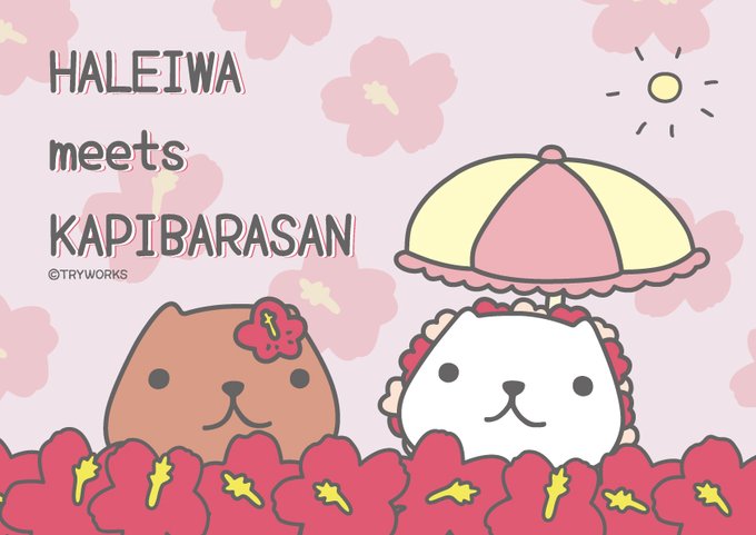 カピバラさん Haleiwa表参道 10月7日よりコラボメニュー登場