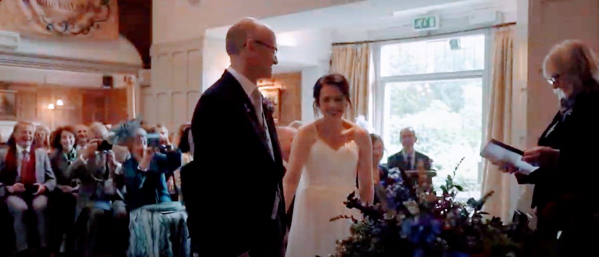 uptone's tweet photo. Gemma ❤️ and I were married a year ago today at @RavenswoodVenue and what a happy (and very silly) day it was! How time flies! #weddinganniversary #firstweddinganniversary #montypythonwedding #montypython #happymemories @gemthetwit @montypython https://t.co/gRNRK8TXv1 https://t.co/cEOv3uB3R7