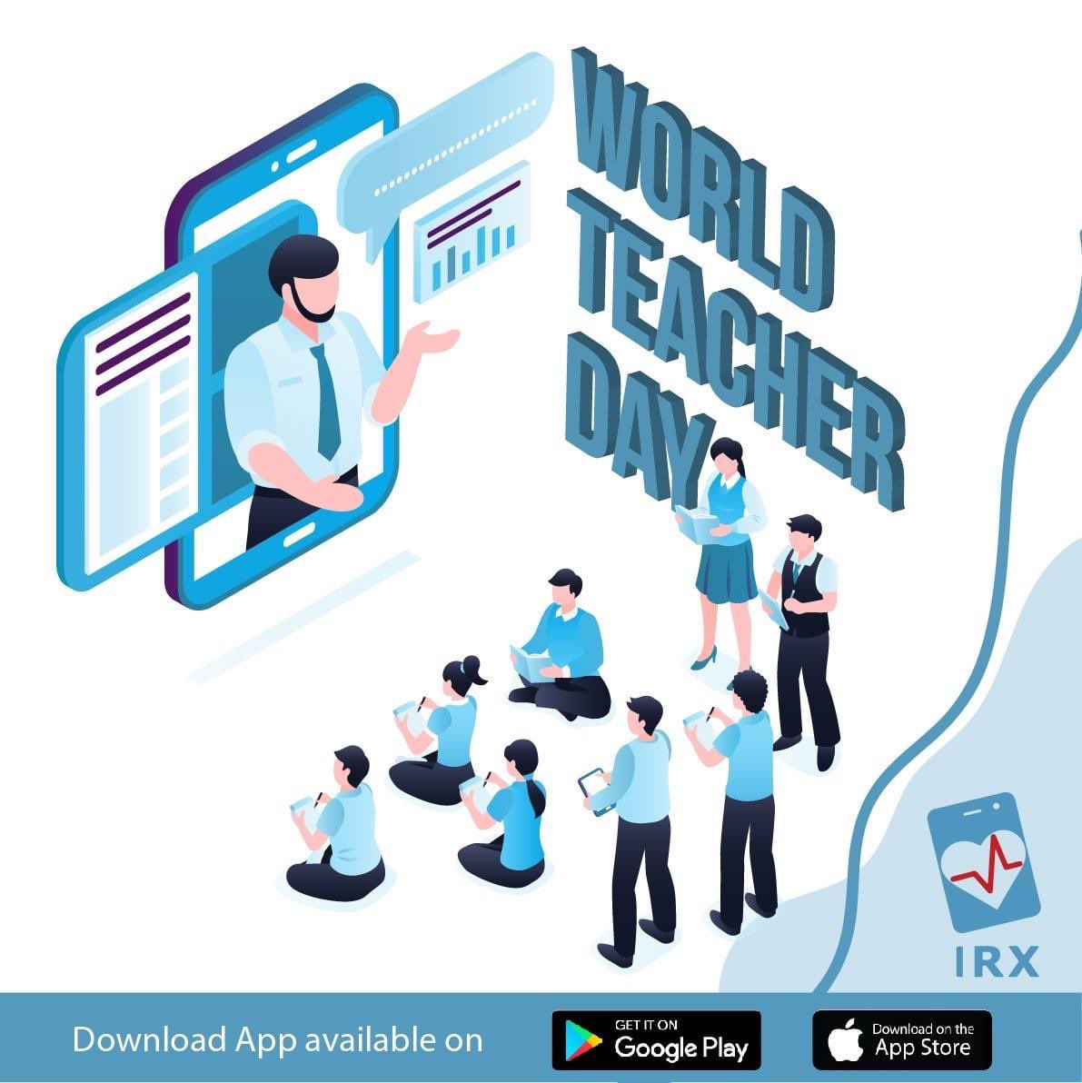 Smartirx's tweet image. Thank you for shaping the people we are today 📝 
Happy World Teachers Day 🌎 
👩🏻‍🏫 
#smartirx #patients #doctors #md #familyphysician #pets #dermatology #plasticsurgery #physicaltherapy