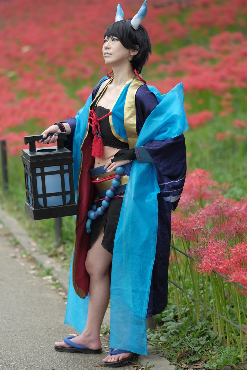 ぽん コスプレ 青行燈カラ松 彼岸花に誘われて 次は貴方の元へ 権現堂 ココフリ おそ松さん 妖怪松 ぽん コスプレ 青行燈カラ松 彼岸花に誘われて 次は貴方の元へ 権現堂 ココフリ おそ松さん 妖怪松