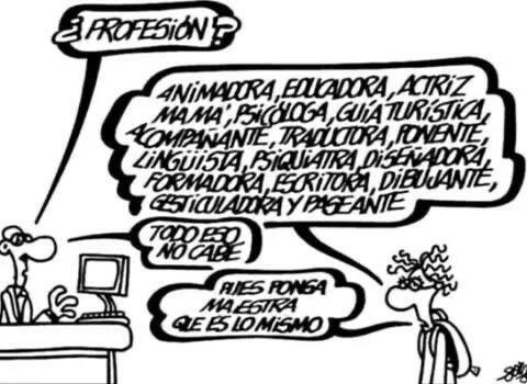 InfantilSe's tweet image. Con esta viñeta de Forges queremos felicitar a todos los #docentes, gracias por vuestra dedicación y entrega

🎉 ¡Feliz #DíaMundialdelosDocentes! 🎉