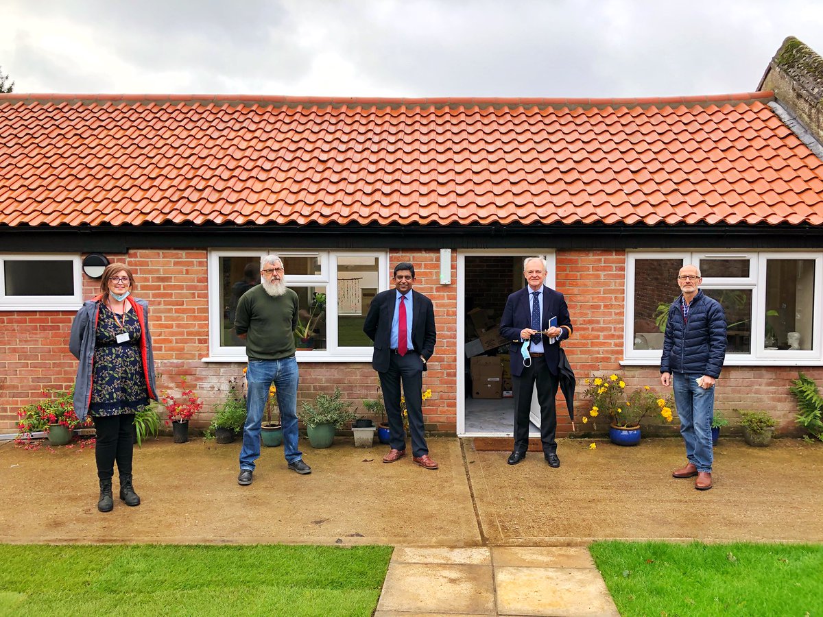 vickiellenOT's tweet photo. We finally opened @wallgardenshop today! A delightful village shop and Cafe, adjacent to the hospital grounds, for everyone to enjoy. Thanks to @HPFT_NHS chair Chris for coming to see our community business on first day of trading @regalexa @robertashton1 #HPFTNorfolk #hpftvalues https://t.co/c4bQmGimCM