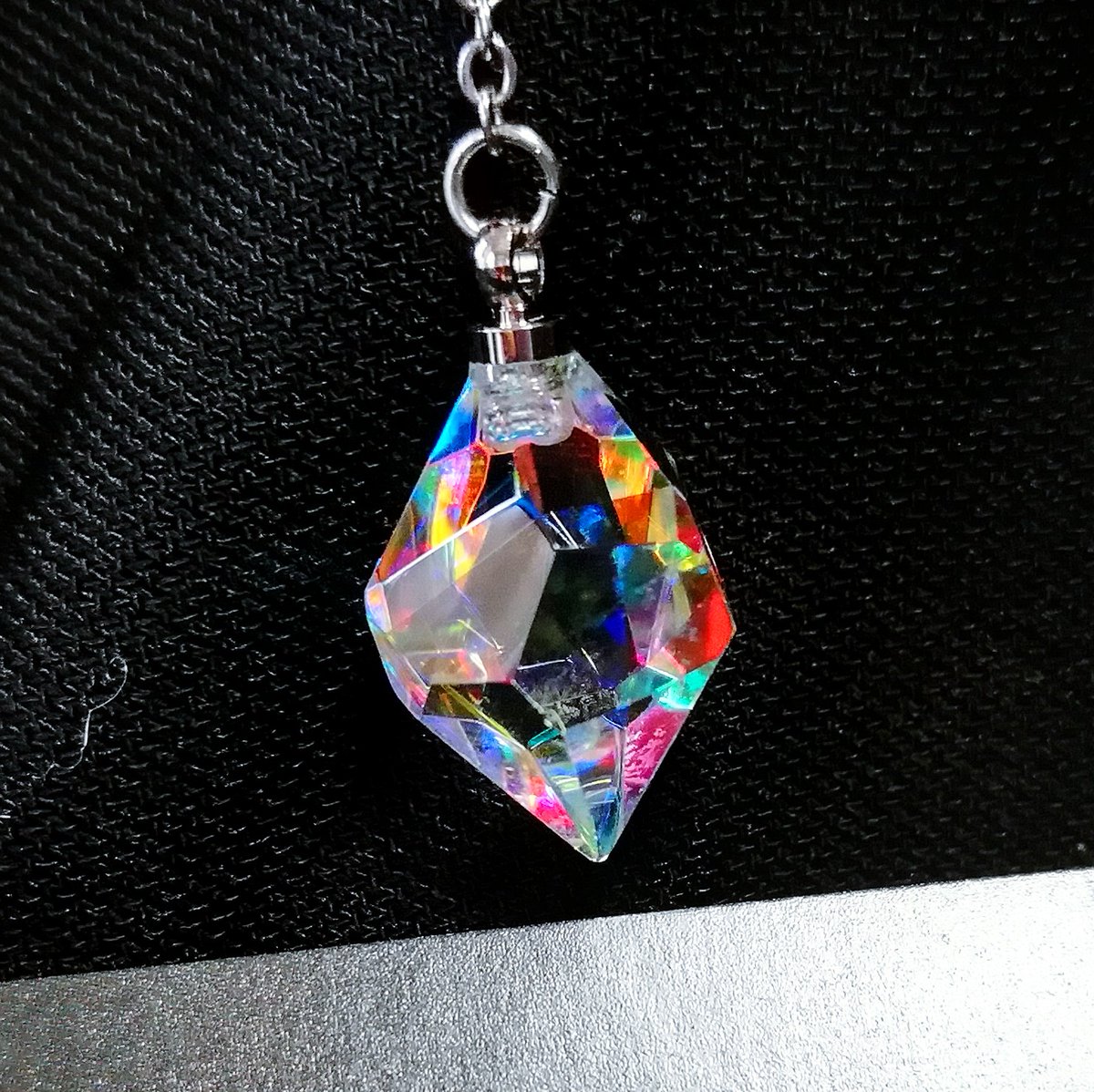 SEAL限定商品】 モナジー工房 虹の結晶 ムーンボウ ペンダント granmar