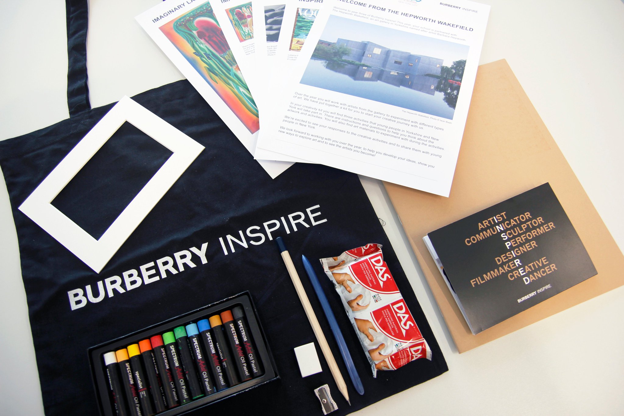 The Hepworth Wakefield Year 3 Of Burberryinspire Has Officially Begun This Week Every Year 7 8 And 9 Student In Our Burberry Inspire Partner Schools Southcravensch Uak1 Will Be Receiving A Creativity Kit That Includes Prompts Activities