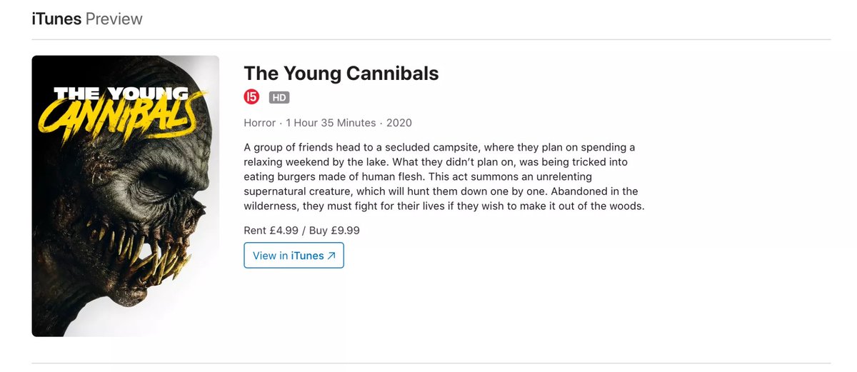 Sir_Pridey's tweet photo. Today is the day! A film I spent 4 years making is finally available in the UK! Check it out on Amazon Video, iTunes or the Sky Store! @YoungCannibals OUT NOW 📽🎬 https://t.co/EOzc4finDX https://t.co/Pg8UQnyWD3