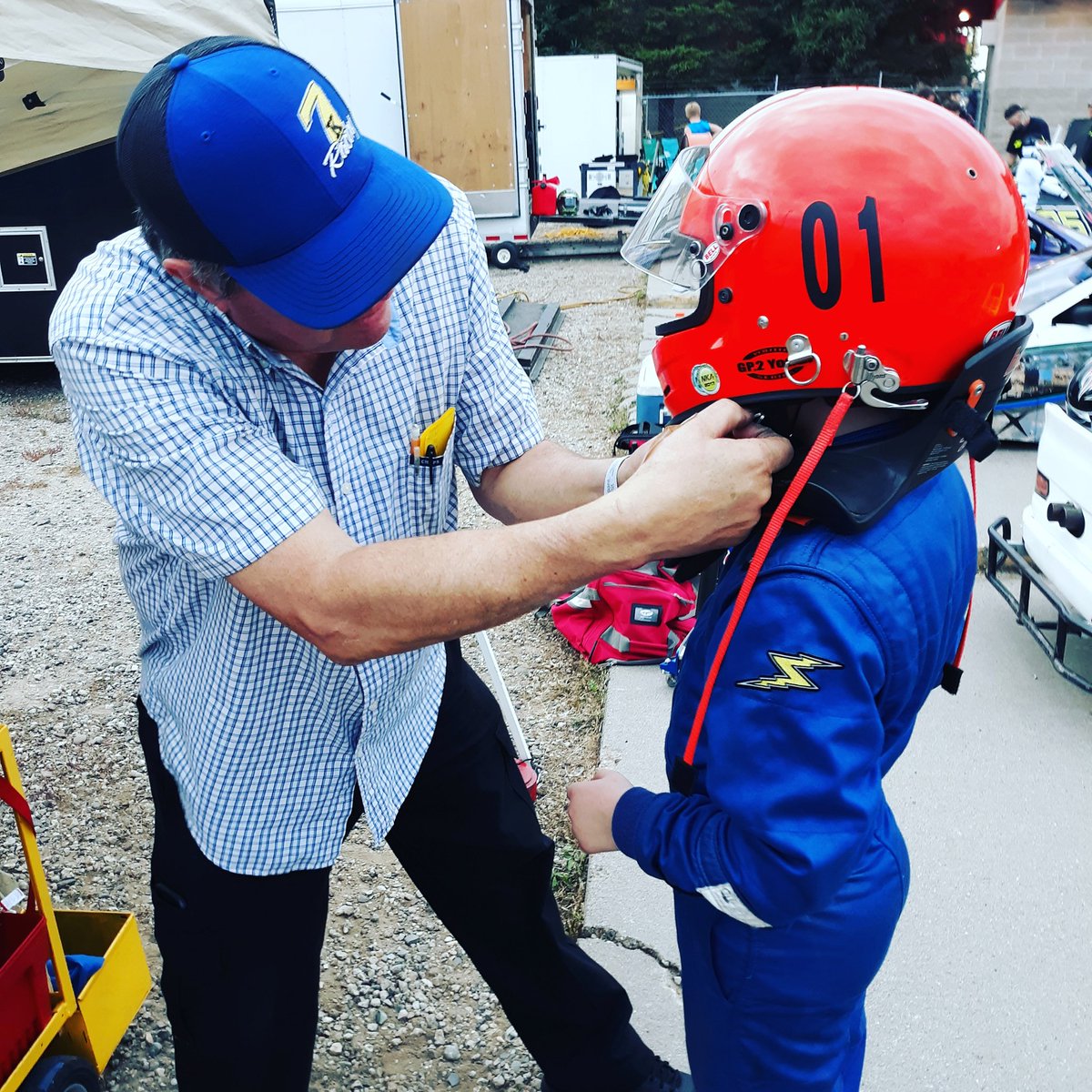 7KRacingTeam's tweet photo. Jackson's 1st lap had him shifting game plans for his 2020 @elkospeedway season finale after he was caught up in a wreck that bent his axle. Amazingly he was able to complete both features earning himself two top tens! #TeamBilstein #MyTrackMyRoots https://t.co/8HSr3IpeQN