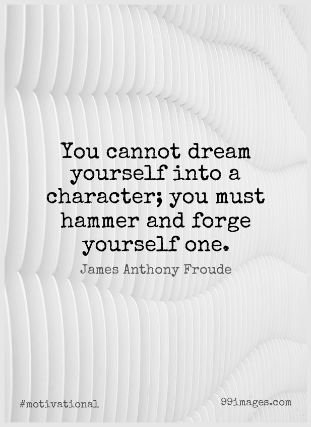 jaydostal's tweet photo. What character are you building as you #OwnYourEpic? A masterpiece requires that you hammer and forge every day and mold yourself into the person you want to be. #RoadToAwesome https://t.co/gcuJ6VCciK