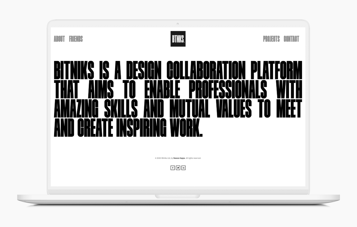 BitniksDesign's tweet photo. We focus on simplicity, reason, functionality, and high aesthetics, and care about human principles and the environment. 
→ Read our manifesto: https://t.co/OVx0bw4ide https://t.co/KLGYn4R08F
