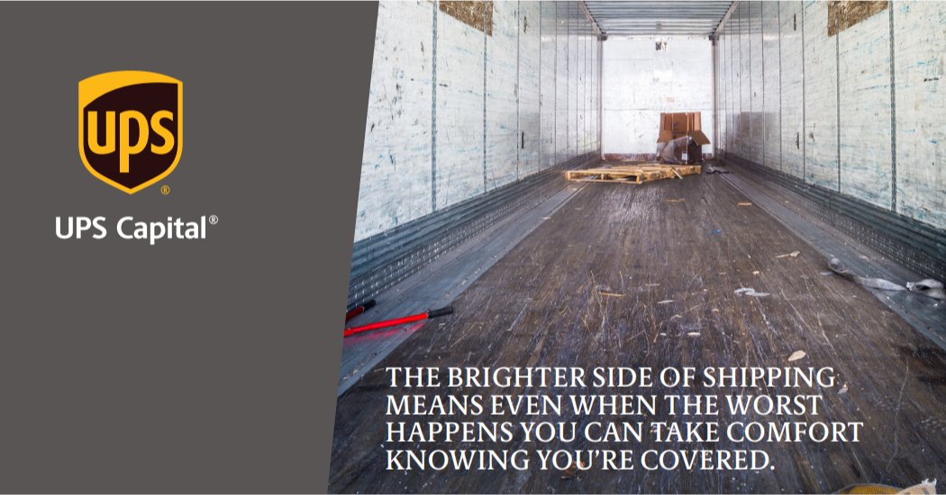 UPSCapital's tweet photo. Because it looks and feels so much like “insurance,” many shippers simply assume that carrier liability is the same as insurance. It’s NOT...even if you're declaring a value at the time of shipment.  #UPSCapital #TheBrighterSideofShipping https://t.co/bKI9YzG1US https://t.co/ctO9Sbbh4q