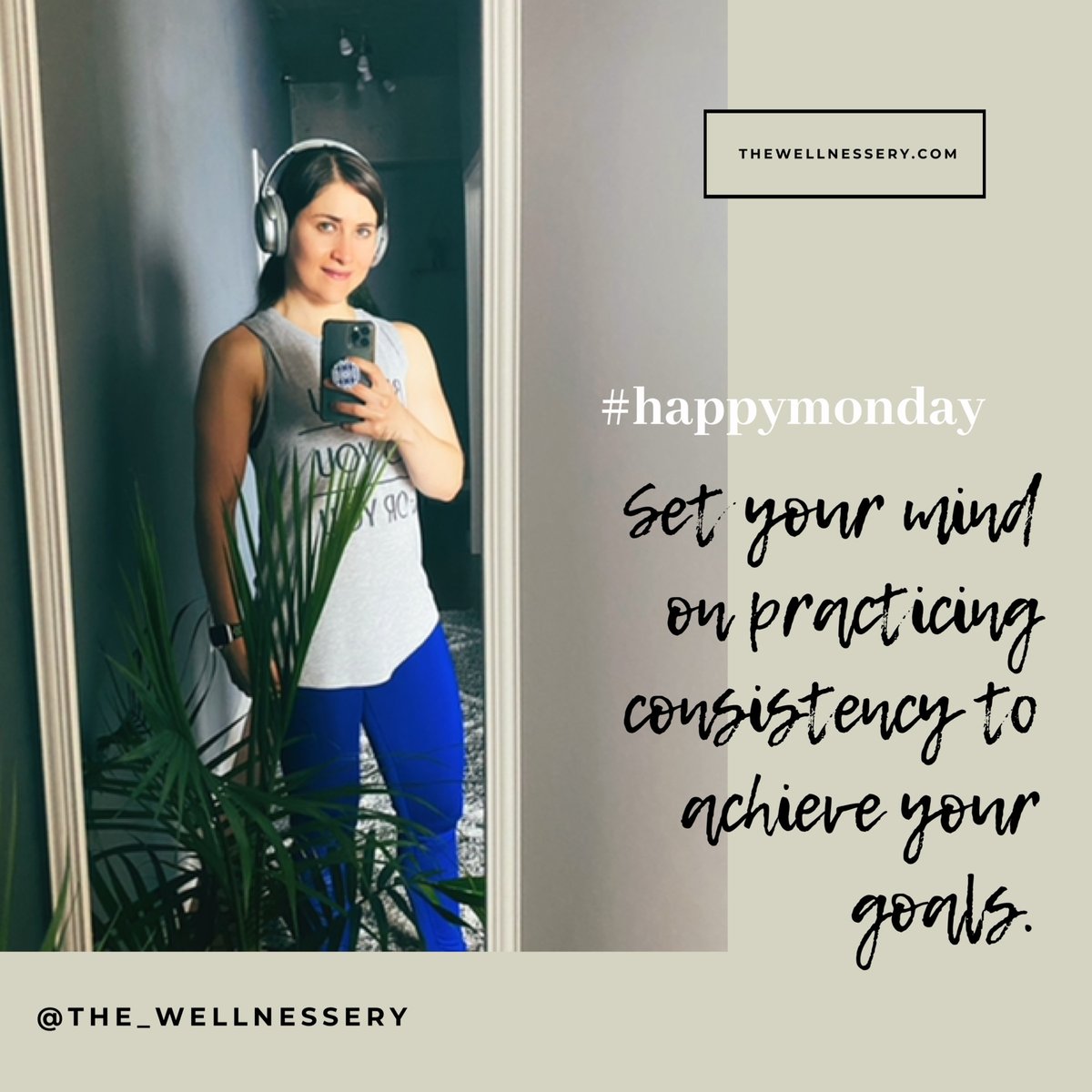the_wellnessery's tweet photo. Set your mind to practice consistency and the results will speak by themselves. What are you doing this week to bring consistency into your daily routine? You got this 💪🏻🤓✌🏻.
#mindsetshift #selflove #wellness #loveyourself #lifecoaching #personaldevelopment #womensupportingwomen https://t.co/fkWpu4BzuS