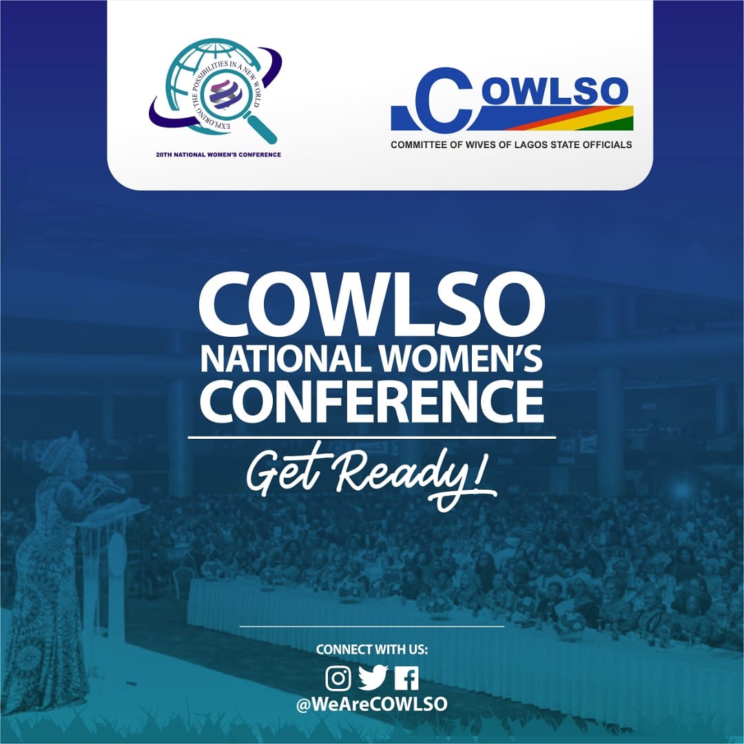We are COWLSO 
We are Ready 
Are you?

Hurry, Registration has started:
*Register to Attend
*Register to Exhibit your products and services to thousands of participants, at the lowest price ever!

Register now! Visit
cowlso.org.ng

#cowlso #cowlso2020 #weareone #lagos