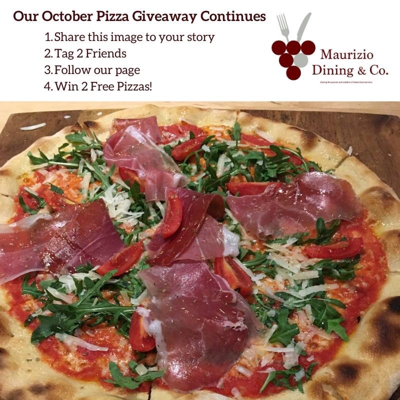 To enter this week share on your Instagram or FB story👇🏽#pizzagiveaway #MondayMotivation #sharethepizzalove