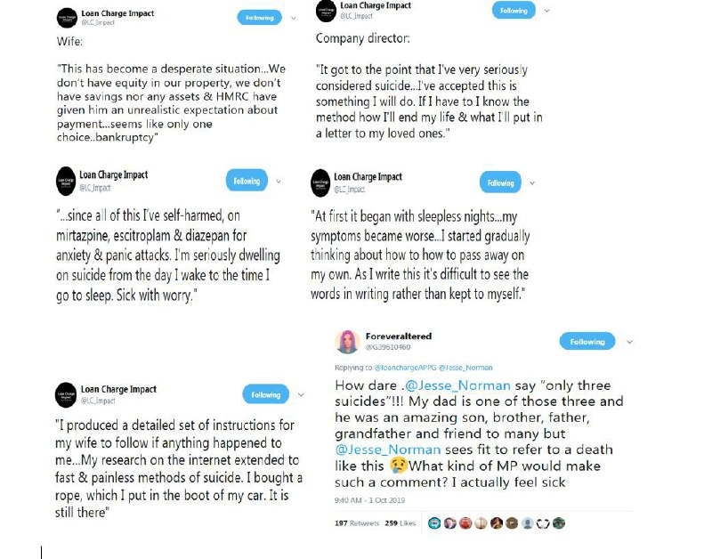 NotRichYoungFa1's tweet photo. @RishiSunak Is that opportunity to go bankrupt due to #LoanCharge @RishiSunak ?

Now unpayable Loan Charge payable for 50k+ families, inc. nurses, pensioners &amp; more, what else do you suggest? SEVEN suicides already. https://t.co/STOwFOJRr6