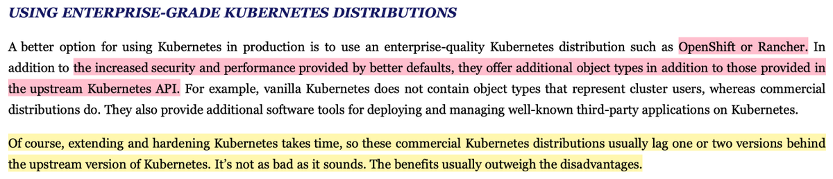 hakdoganhoca's tweet image. The shortest and most satisfactory answer I received by now to the question of why should I use Openshift #KubernetesInAction #SecondEdition