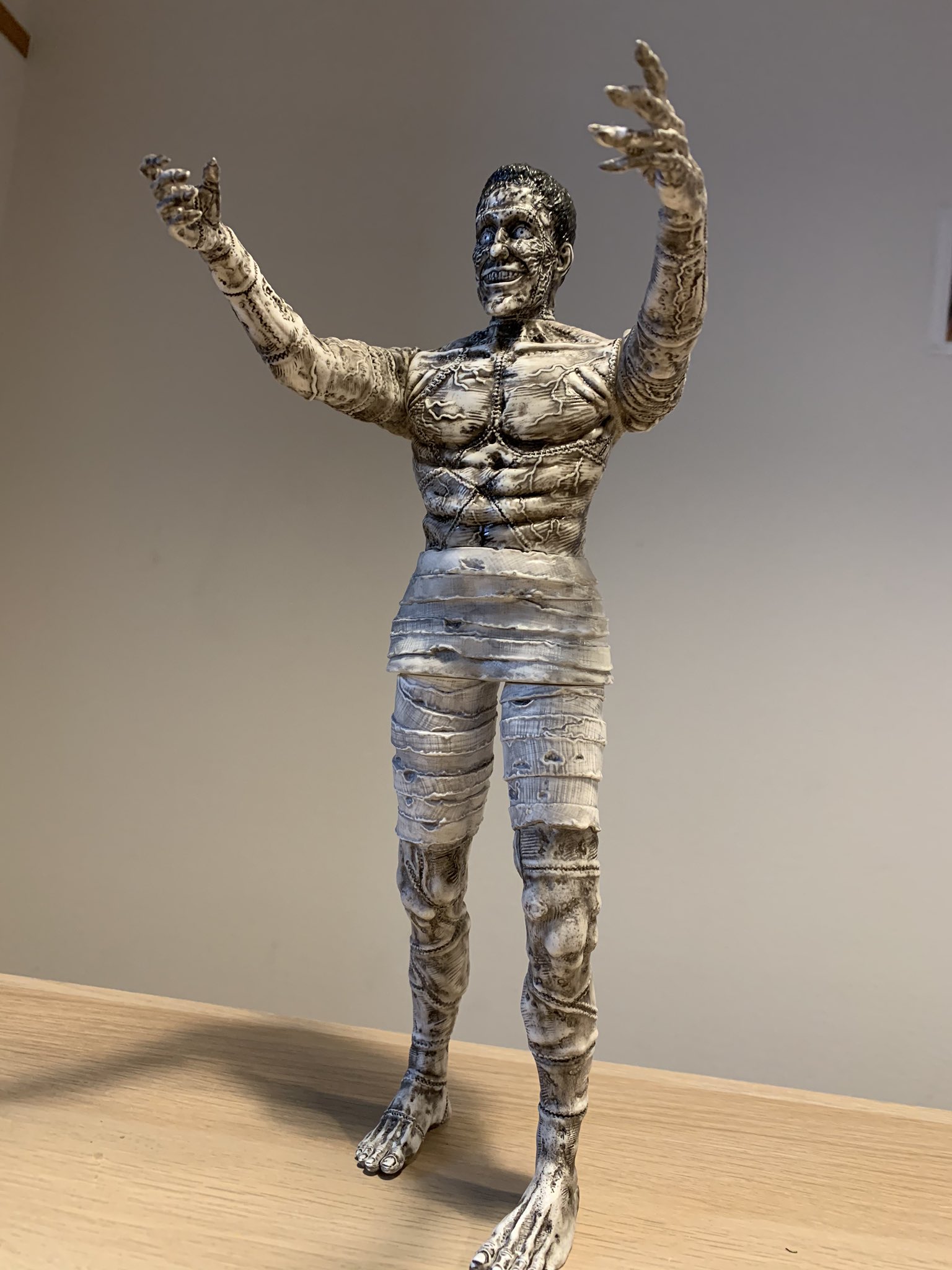 ABAO unbox バンパイアとフランケンシュタイン フィギュア 2体セット フランケンシュタイン スカル アクションドール 2体セット