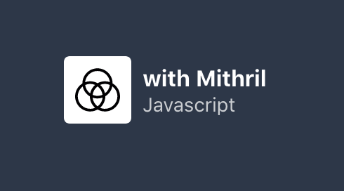 webcomp_dev's tweet photo. 🆕 New Starter kit: #MithrilJS
Vanilla Web Component with #MithrilJS JSX rendering.
Available here:
https://t.co/A0rjpA533m
#webcomponents #javascript #webdev https://t.co/n6fhO8ZJxG