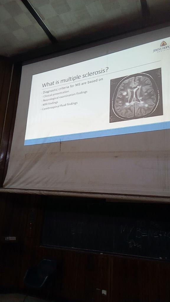 Mataa Moses Mataa (@mataammataa1) on Twitter photo <a href="/DeannaSaylor1/">Deanna Saylor</a> presenting on Describing demyelinating disease in Zambia at the Zambia Neurology Research Symposium <a href="/DeannaSaylor1/">Deanna Saylor</a> presenting on Describing demyelinating disease in Zambia at the Zambia Neurology Research Symposium