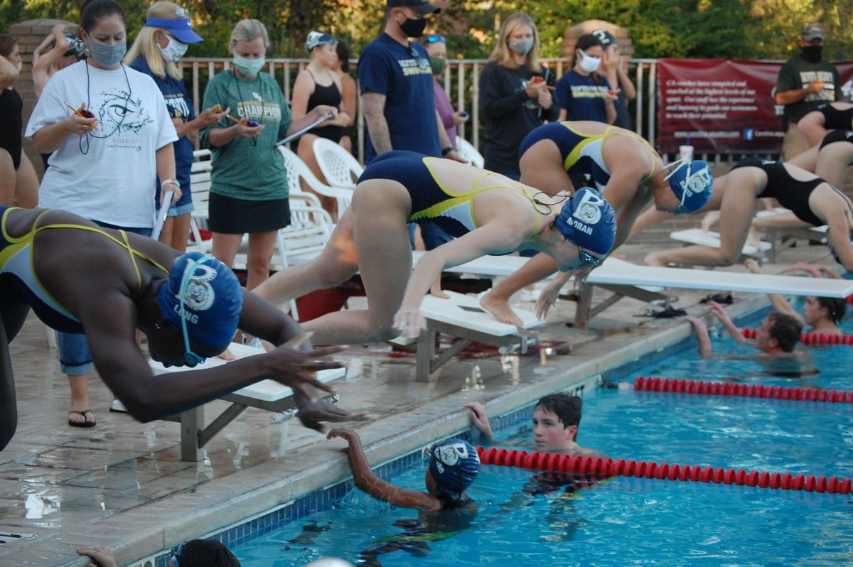 BengalSwimming's tweet photo. Congrats to the boys and girls swim teams for finishing 2nd place at the Region swim meet this past weekend!  Shout out to Arianna Long for breaking the school record in the 50 free with a time of 26.39! @GoBlythewood @GMBlythewood @1ProudBengal https://t.co/d7gJyzMuZY