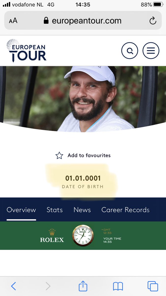 ⁦<a href="/joostluiten/">joostluiten</a>⁩ has aged well 😉 ⁦@EuropeanTour⁩ ⁦<a href="/philallengolf/">Phil Allen</a>⁩ ⁦<a href="/martijnpaehlig/">martijn paehlig</a>⁩ ⁦<a href="/loutergolf/">gerard louter</a>⁩