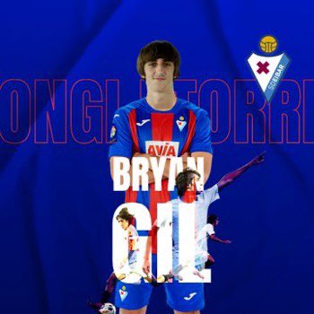  DONE DEAL  - October 5BRYAN GIL(Sevilla to Eibar )Age: 19Country: Spain Position: WingerFee: LoanContract: Until 2021  #LLL