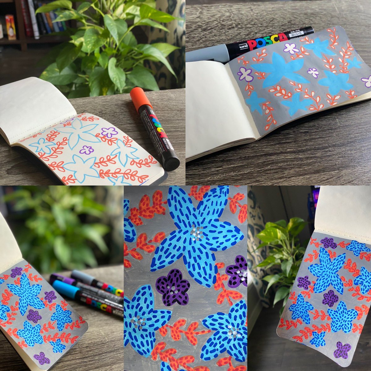 pethdoodles's tweet photo. #inktober2020 #day4 #Flowers #MondayMorning #patternsbypethe https://t.co/rEBZxmU9Ym