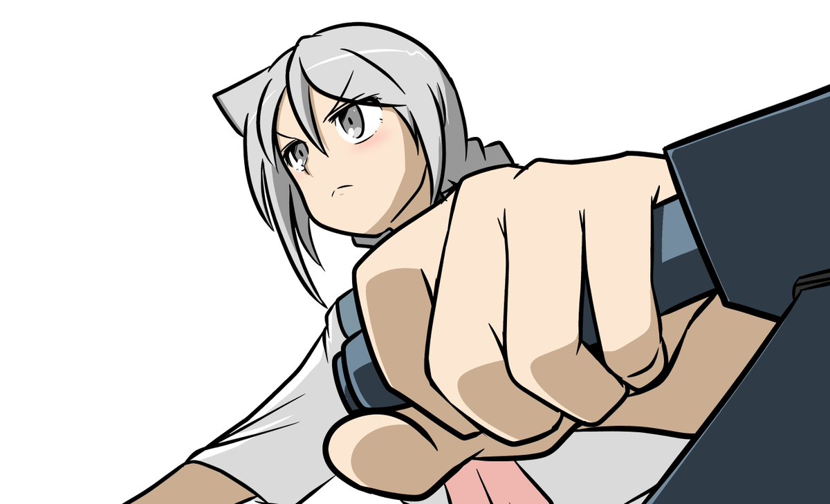 おがりや 右下 ムゥ 操縦レバーを握る妹ちゃん