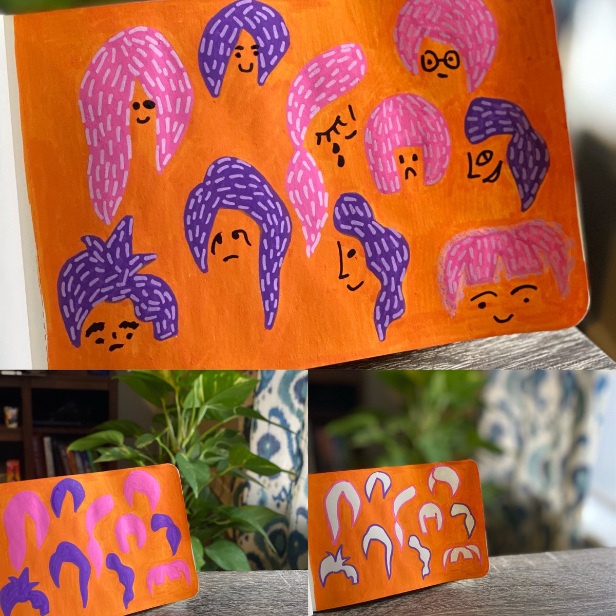 pethdoodles's tweet photo. #day3 #inktober2020 #hair #patternsbypethe https://t.co/oV2Wg1cnmS