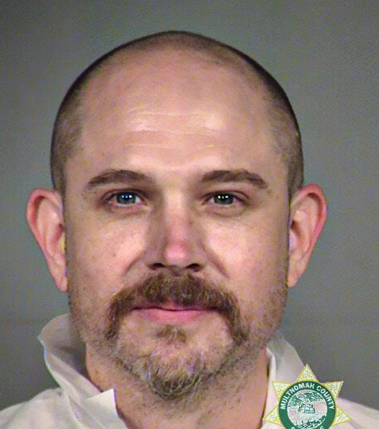 Like Portland last night. Rioters vandalized courthouse. This guy charged with assaulting police officer--smashed car window, hit with pepper spray. In his possession, a rioter's toolkit: Window punch tools, pepper spray, throwing knives, laser pointer, slingshot, rocks. 2/6