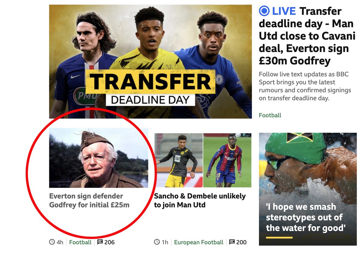 Well, I guess he helped to defend the nation during those dark days of the 1940s...