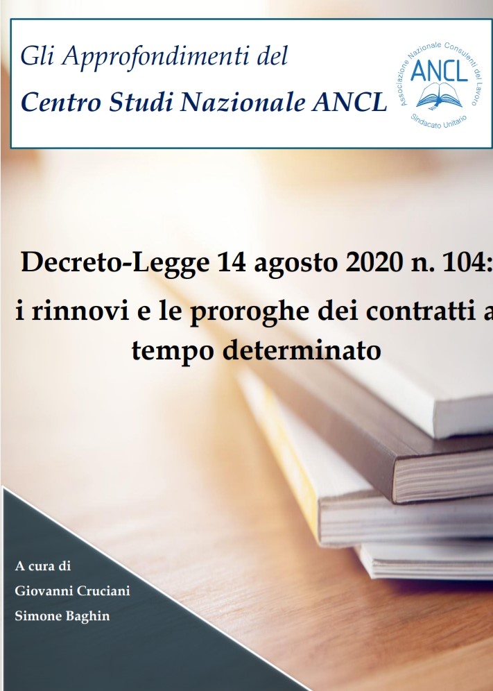 Il D.L. n. 104/2020 ha introdotto novità in materia di 𝐫𝐢𝐧𝐧𝐨𝐯𝐢 𝐞 𝐩𝐫𝐨𝐫𝐨𝐠𝐡𝐞 𝐝𝐢 𝐜𝐨𝐧𝐭𝐫𝐚𝐭𝐭𝐢 𝐚 𝐭𝐞𝐫𝐦𝐢𝐧𝐞. 𝐆𝐢𝐨𝐯𝐚𝐧𝐧𝐢 𝐂𝐫𝐮𝐜𝐢𝐚𝐧𝐢 e 𝐒𝐢𝐦𝐨𝐧𝐞 𝐁𝐚𝐠𝐡𝐢𝐧 le riassumono nel nostro ultimo approfondimento disponibile sul nostro sito!
