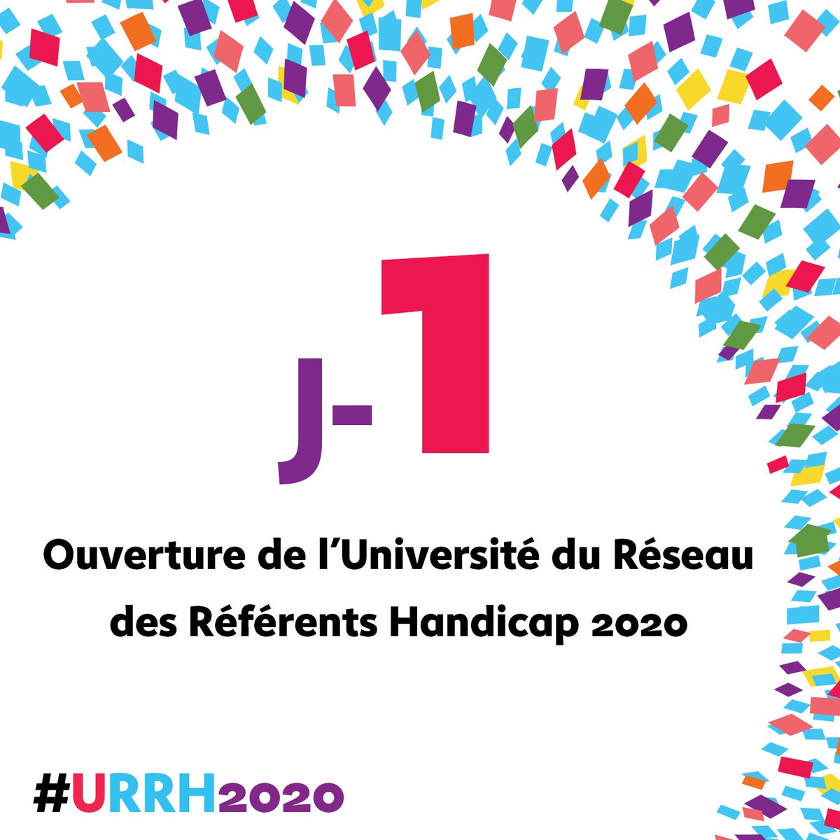 Agefiph_'s tweet image. - #URRH2020⚡️ J-1 - 

L'Université du réseau référents handicap 2020 débute demain et il est encore temps de vous inscrire ! 

Retrouvez tout le programme de l'édition 📌bit.ly/33918ZQ 

#emploi #handicap #urrh #ateliers #inclusion