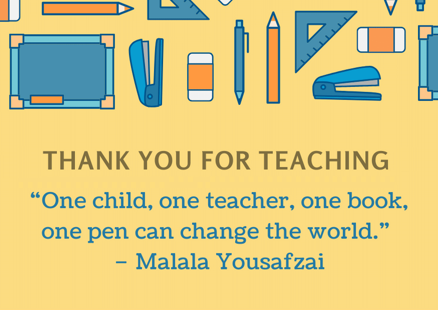 Feeling grateful on #WorldTeachersDay. Sharing our gratitude help us to feel connected. How many time can we share Thank You today?