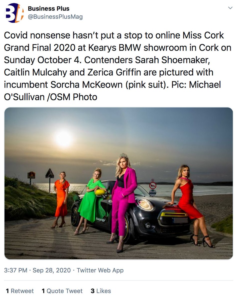 Here's a taster of some @MissCorkWorld coverage over the last few days. Congratulations to the newly crowned Miss Cork for 2020, Zoe Hendrick #OSMPHOTO #Photographer #Photography #Cork #WestCork #WildAtlanticWay #WAW #MissCork #LongStrand #Clonakilty
