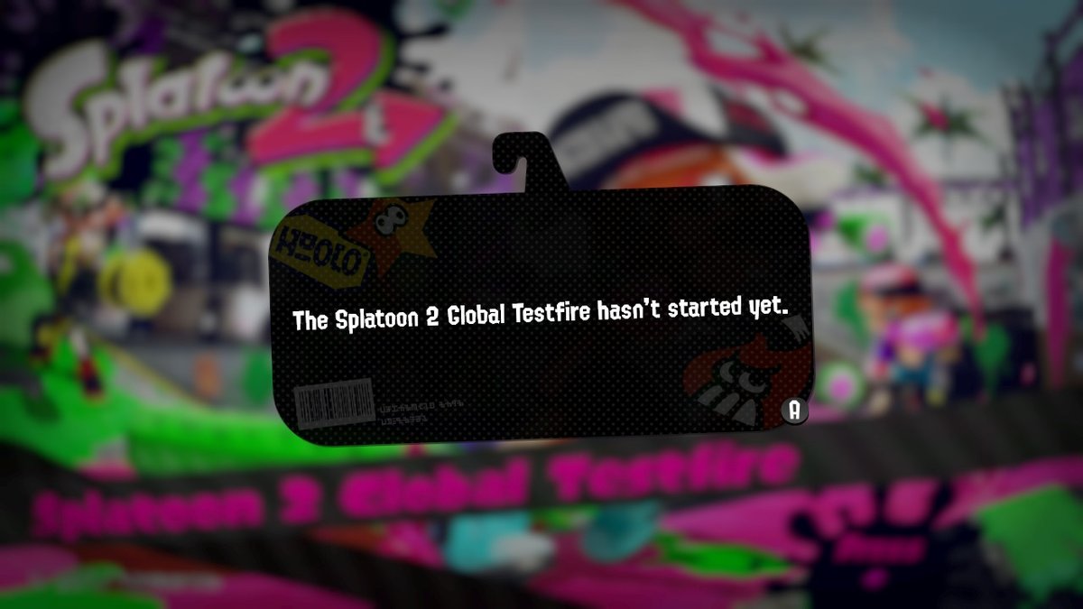 Dragonogon's tweet image. omg cannot wait for it to start #Splatoon2 #Testfire #NintendoSwitch