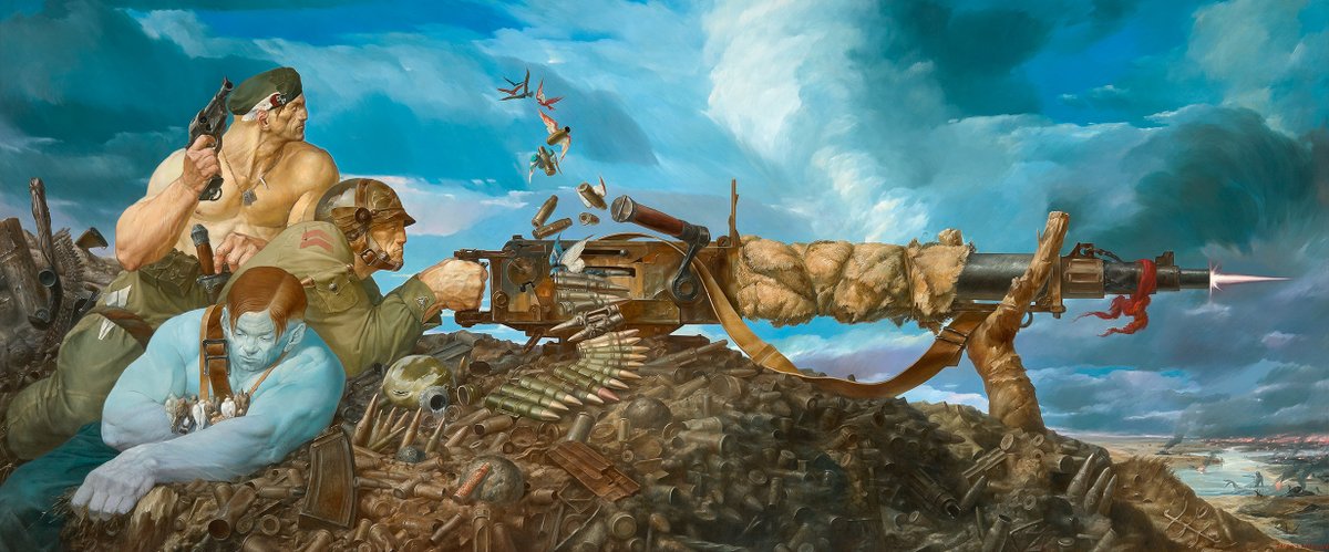 Internationalartcollective.com currently represents the "Van Soest Collection" which is up for sale. Over 1000 works from #Beksinski to #Safonkin, #Johfra to #Ernstfuchs. Over 80 artists in the realm of #surrealism #fantasticrealism #magicrealism.  <a href="/RealGDT/">Guillermo del Toro</a> ?