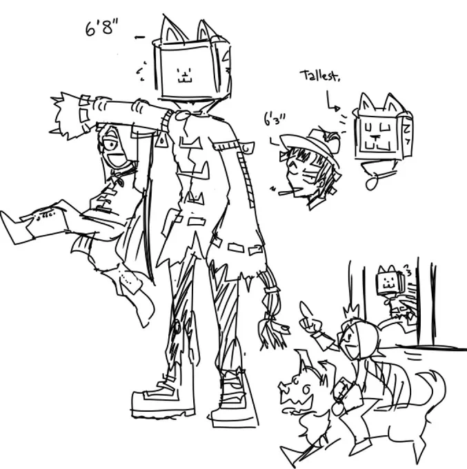 Addendum, They are TALL 