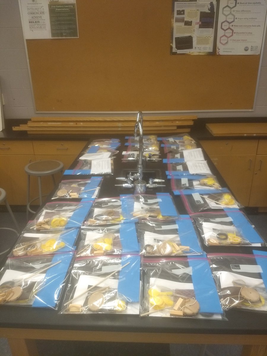DocTollefson's tweet photo. Engineering kits prepped and ready to go for Acc Physics &amp; Engineering!  Look forward to hands on work! @NashobaRegHS https://t.co/WuBnhtIOHU