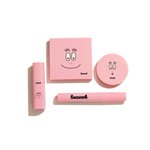 sweet増刊号の付録コスメ。ピンクのバーバパパのパッケージがかわいい。