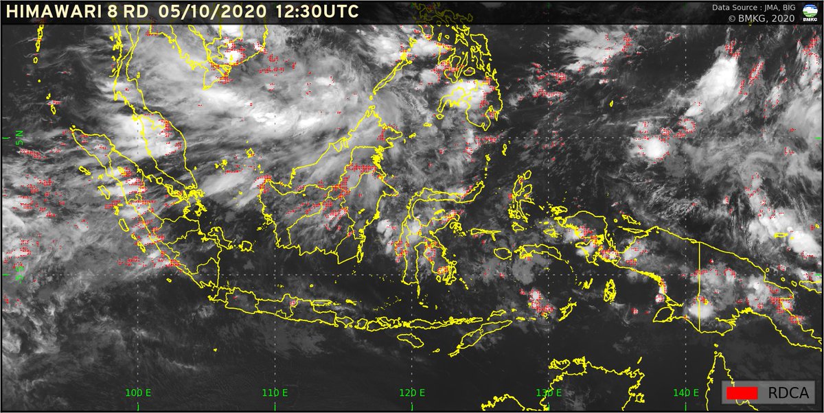 infomitigasi's tweet image. Cuaca #Rdca 19:30 wib