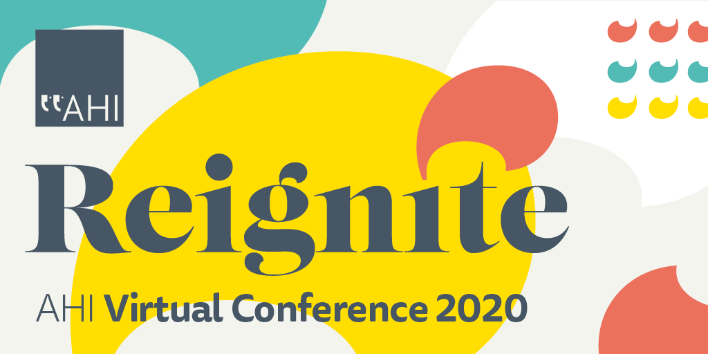 AHI_Social's tweet photo. Launching our Virtual Conference for 2020 - Reignite - New opportunities for interpretation following unprecedented times. Find out more https://t.co/LvIG28Qmlw #AHIReignite2020 https://t.co/Q9OVk3x5MY